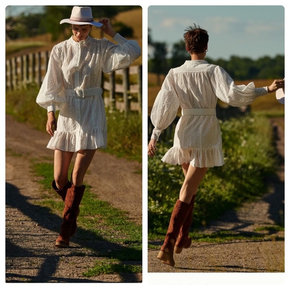 Anthropologie Dresses & Skirts - Anthropologie Audriana lace mini dress